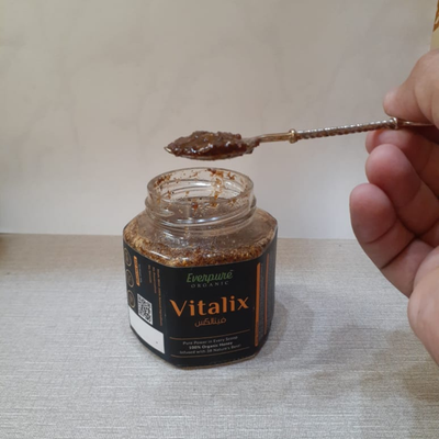Take one spoon form jar